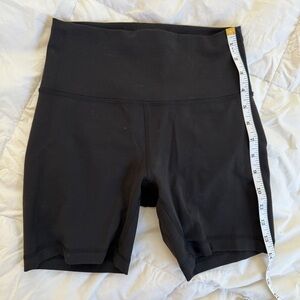 Lululemon Wunder Train High-Rise Shorts in black